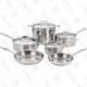 Cuisinart 10-Piece Pro Series Stainless Steel Cookware | $129 | MorningSave
